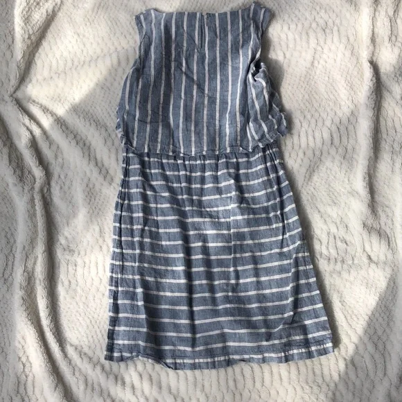 J Crew Railroad Dress - Picture 4 of 5
